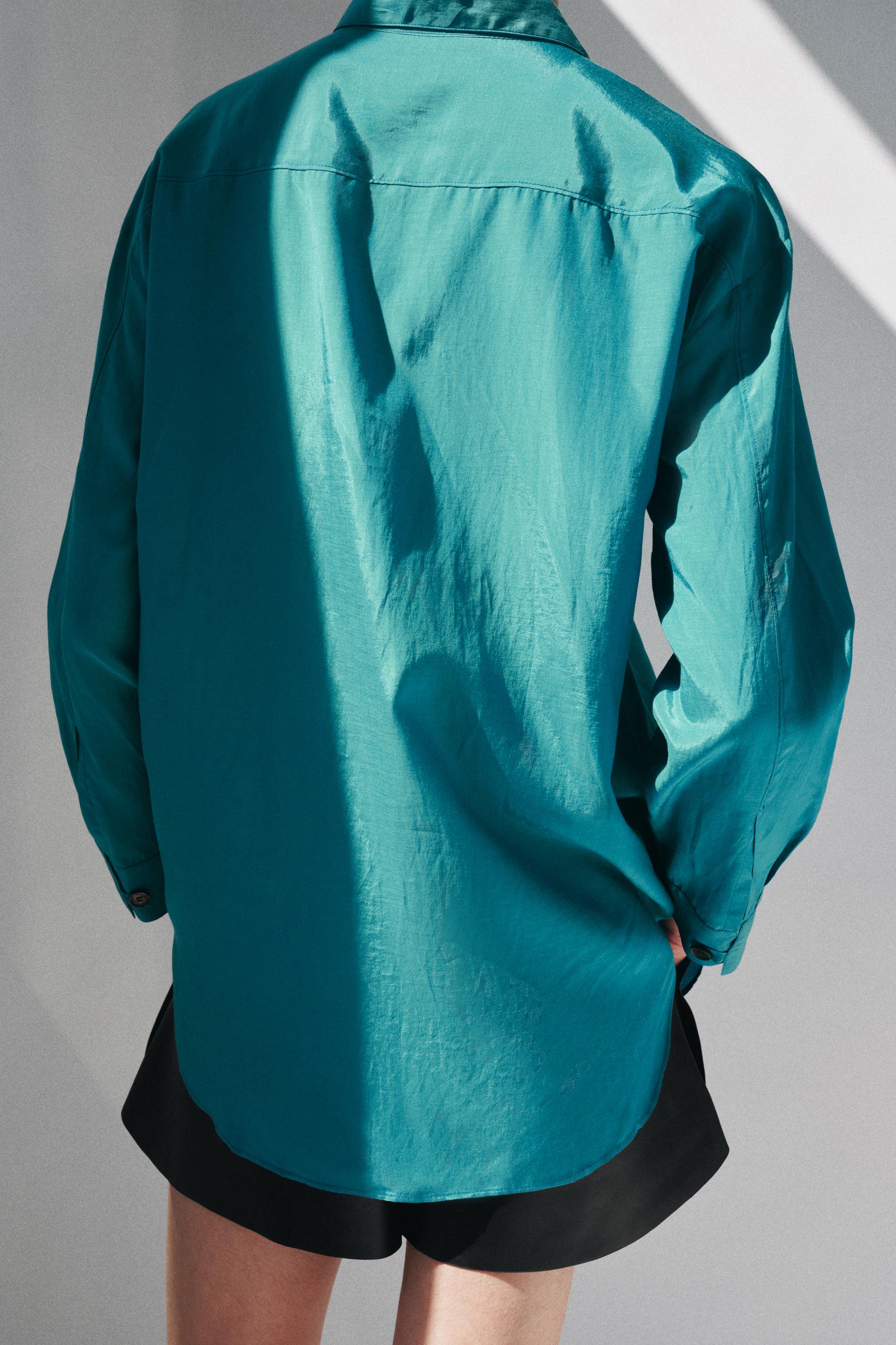 FLOWY POCKET SHIRT ZW COLLECTION